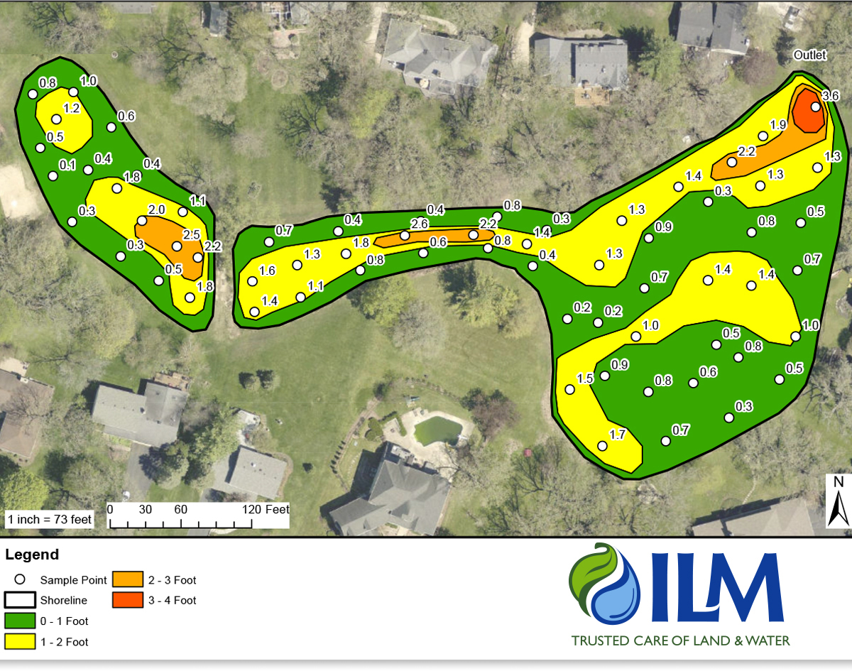 ILM Quantitative Sediment Studies Bathymetric Map