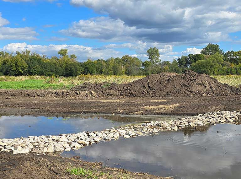 Hackmatack National Wildlife Refuge, Phase Two: Wetland Restoration and Beaver Dam Analogues, McHenry County, IL
