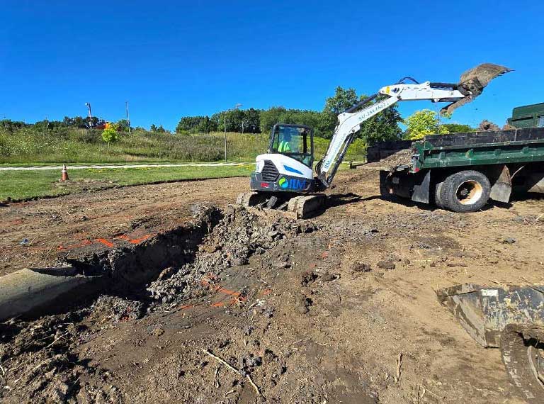 University of Wisconsin-Parkside, Kenosha, Wisconsin. Stormwater Landscaping. This stormwater landscaping project was designed to reduce pollution found in stormwater runoff in the Pike River Watershed